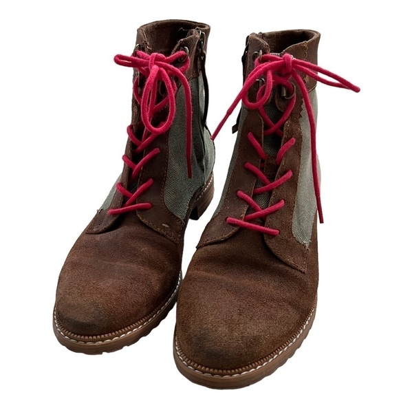 TOMS Women’s Brown Nolita Booties Size 8 - Picture 2 of 10